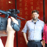 Flavia and Francesco, Expats in Shangai